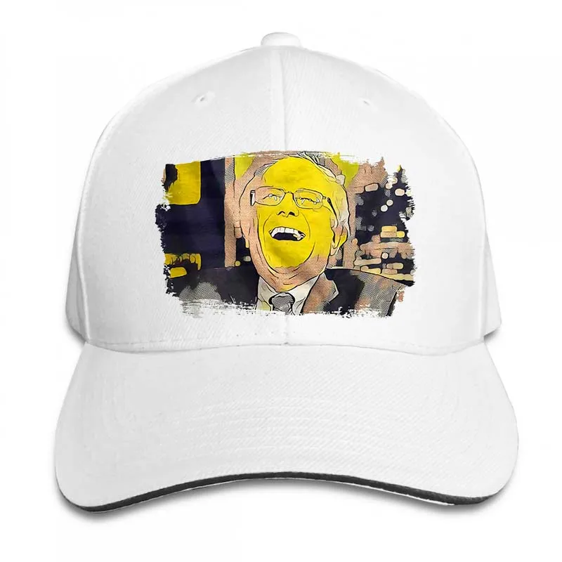 Bernie Sanders politics Democratshirt, США, политологические, либерические, политологические, юморные, бейсбольные кепки, мужские, женские, бейсболки - Цвет: 2-White