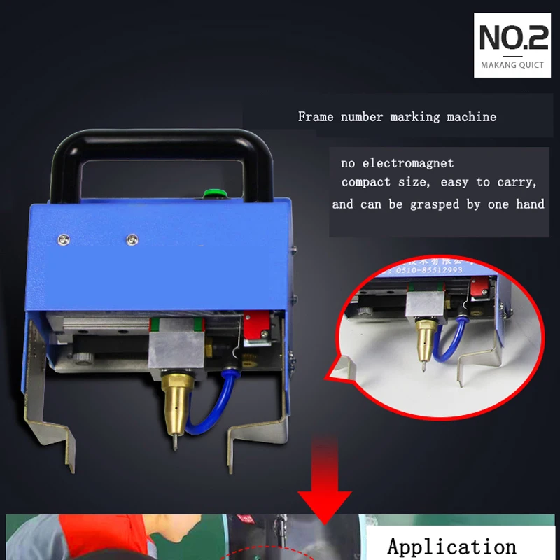  Vin Chasis Marking Machine For Metal Parts Portable Dot Pin Marking Machine Automatic Marking Machi