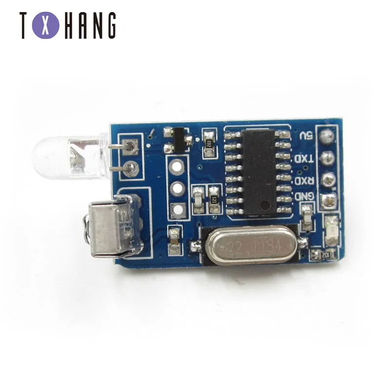 

5V infrared infrared remote decoder encoding transmitter receiver wireless module compatible board electronics