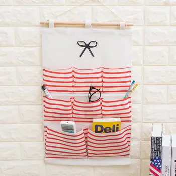 

0 Wall hanging storage bag behind the door, wardrobe wall hanging bag, dormitory wardrobe hanging, wall storage