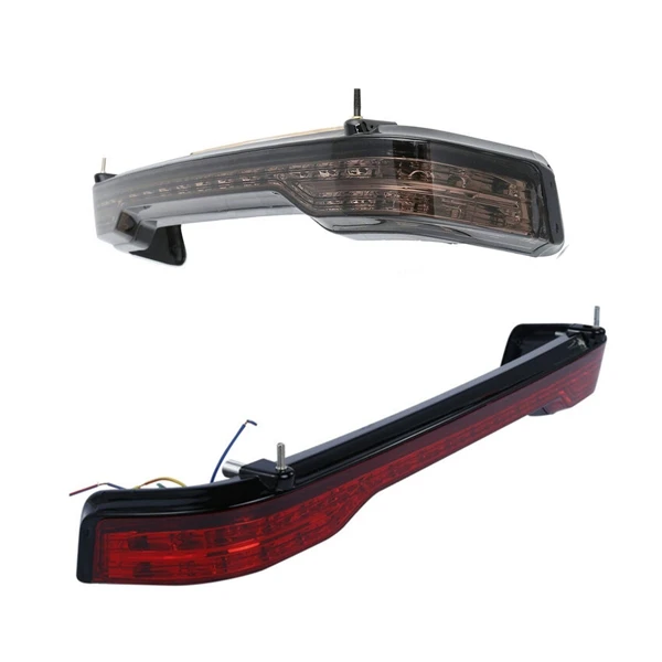 Motorcycle Tail Light, LED Brake Lamp Tour Pack Decoration LED Light for Harley Electra Glide Road Glide 14-19