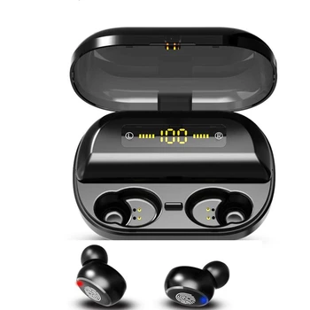 

TWS Bluetooth Earphone 5.0 9D Stereo wireless headphones IPX7 Waterproof Earphones Sport Headphone