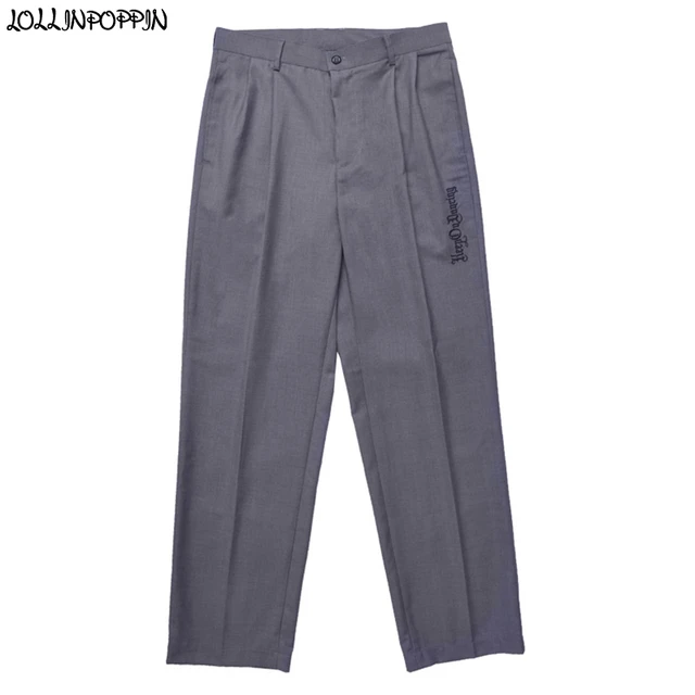 TDP63 Men's Dance Pants - Grey Pleated