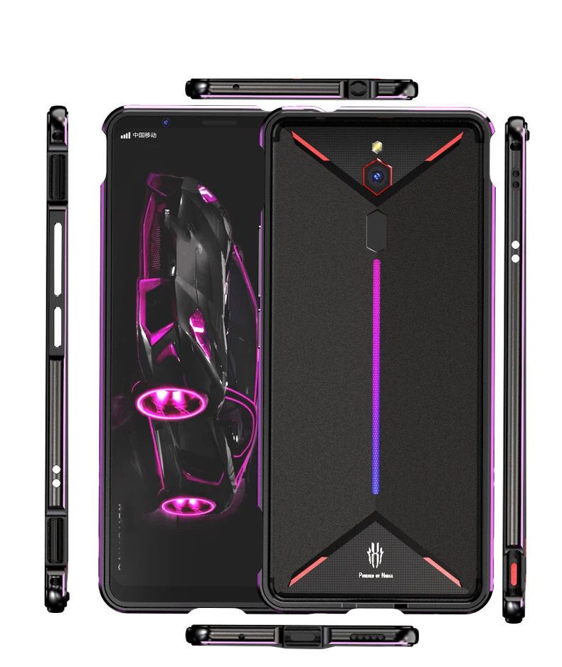 Роскошный Алюминиевый металлический чехол-бампер Red Magic 3 для zte Nubia Red Magic 3, тонкий металлический противоударный чехол с винтовым инструментом
