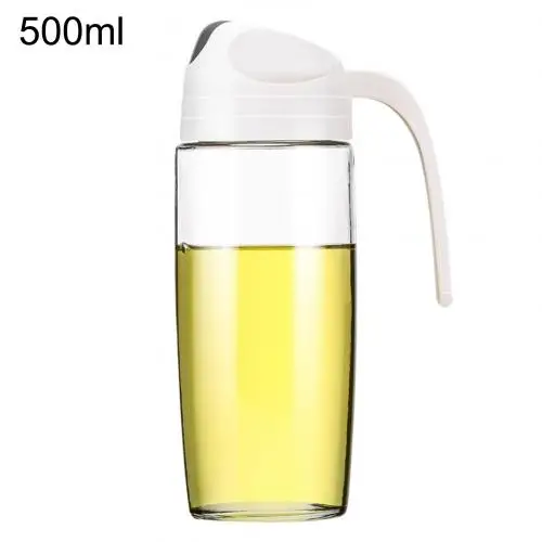 500ml Apricot Авто Флип диспенсер оливкового масла бутылка герметичный контейнер для приправы кухонная посуда емкость для приправ банки, бутылки Кухонные гаджеты - Цвет: 500ml Apricot