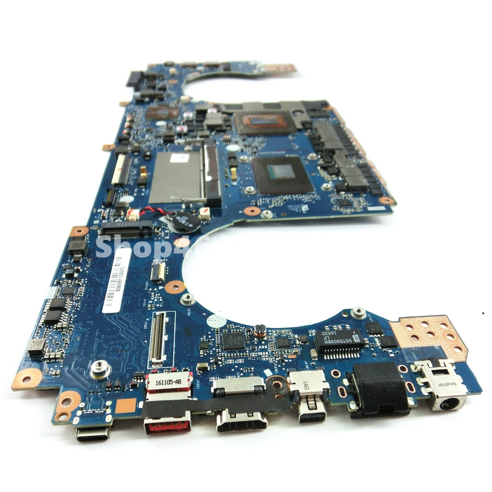 ROG GL502VMK материнская плата REV2.1 I7-7700HQ Процессор GTX1060 материнская плата ASUS ROG GL502V GL502VM GL502VMK Материнская плата ноутбука Тесты ОК