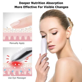 

Ems Trillingen Ogen Massage Rood Licht Therapie Anti Rimpels Verwijderen Donkere Cirkel Anti Aging Eye Care Hot Massager Beauty