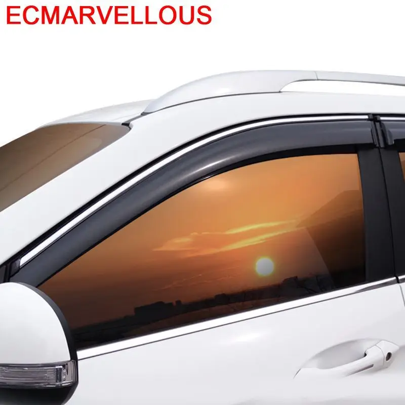 

protector Auto Modified Car Anti Rain Exterior Automobiles Parts Mouldings Styling Windows Visor FOR Cadillac ATS-L SRX XT5 XTS