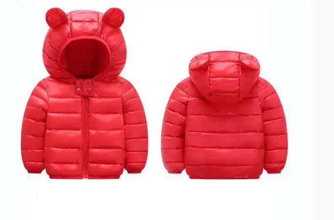 Детская Хлопковая верхняя одежда для девочек, Новое Детское зимнее утепленное пальто с капюшоном для девочек, Модное теплое хлопковое пальто с рисунком для детей 3-4-5-6 лет