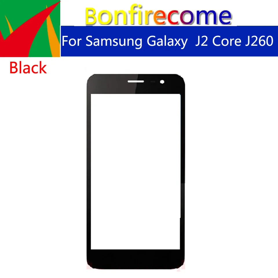 5.0" For Samsung Galaxy J2 Core J260 J260G J260SM J260F LCD Front Touch Screen Glass Outer Lens Replacement