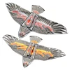 3D 1.1m Flat Eagle Kite Big Fly Bird Kite For Children Flying Bird Kites Windsock Outdoor Toys Garden Cloth Toys For Kids 5