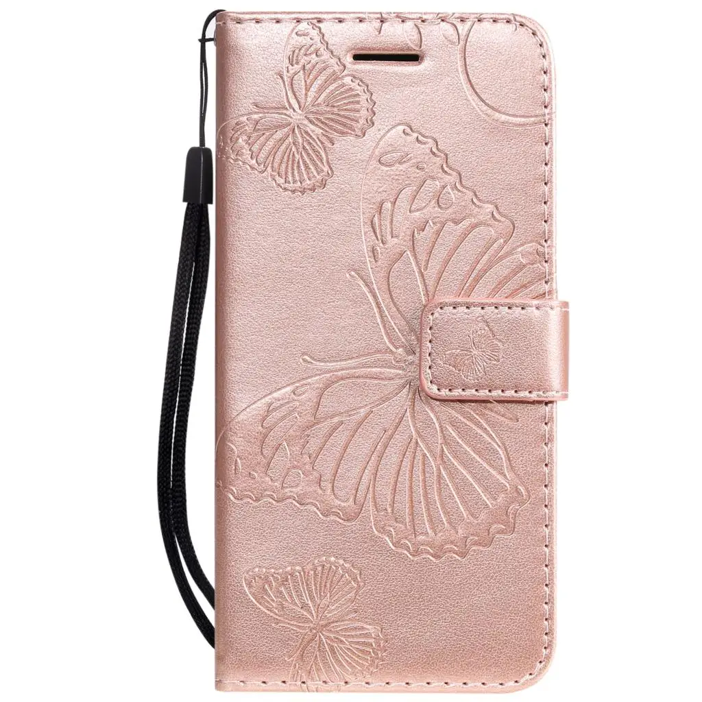 Кожаный чехол для OPPO A1K CPH1923 флип-чехол, Роскошный футляр, модный защитный чехол для OPPO A1K, чехол - Цвет: Rose gold