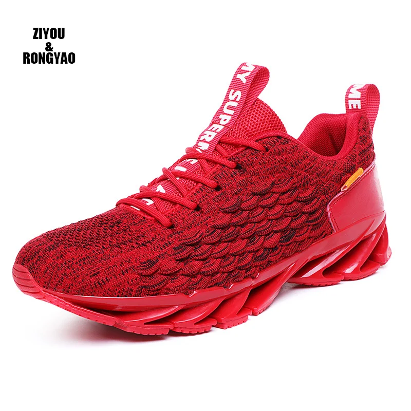 

Men's Sneakers Men Comfortable casual shoes soft bottom Newest Breathable Footwear Lace-Up adult High elasticity Male shoes