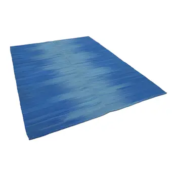 

207x263 Cm Blue Handmade Contemporary Rugs Rug-7x9 Ft