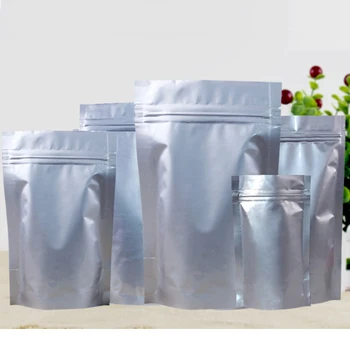 

50pcs Per Set 21x31+5cm Reclosable Stand Up Aluminum Foil Pouch Tea Food Packaging Bag Wholesale Manufacturer