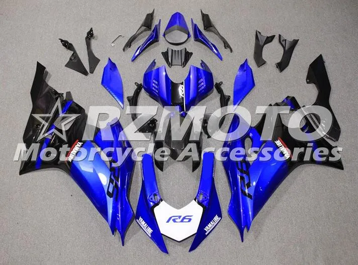 Новый комплект обтекателей для мотоцикла из АБС-пластика подходит YAMAHA YZF-R6 2017 2018