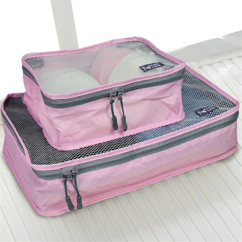 

Travel Bags Waterproof Oxford Cloth Luggage Organizer Storage Container For Unisex Clothing Sorting Packing Protable Convenient