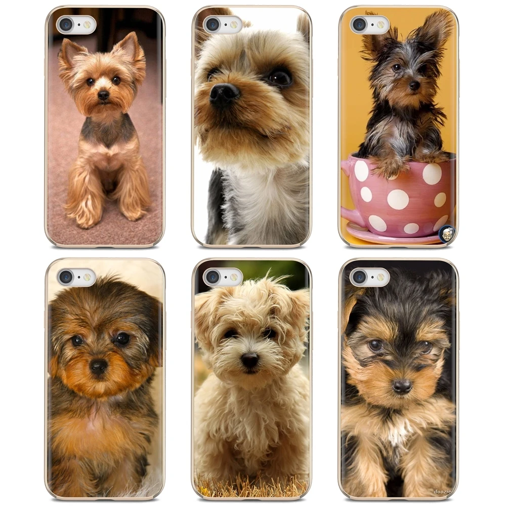 Силиконовый чехол для iPhone 11 Pro 4 4S 5 5S SE 5C 6 6S 7 8X10 XR XS Plus Max For iPod Touch с надписью I Love My Yorkie