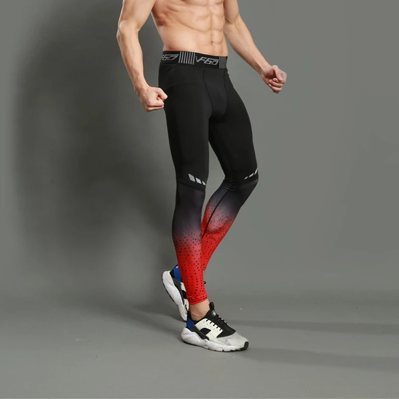 Новинка, компрессионные штаны для бега, мужские спортивные колготки, спортивные брюки для фитнеса, штаны для тренировок, обтягивающие леггинсы, Hombre