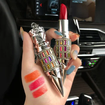 

Velvet Matte Lipstick Set box Luxury Queen Crown Matt Tricolor Lip Stick Makeup Waterproof Long-lasting Lips Cosmetics