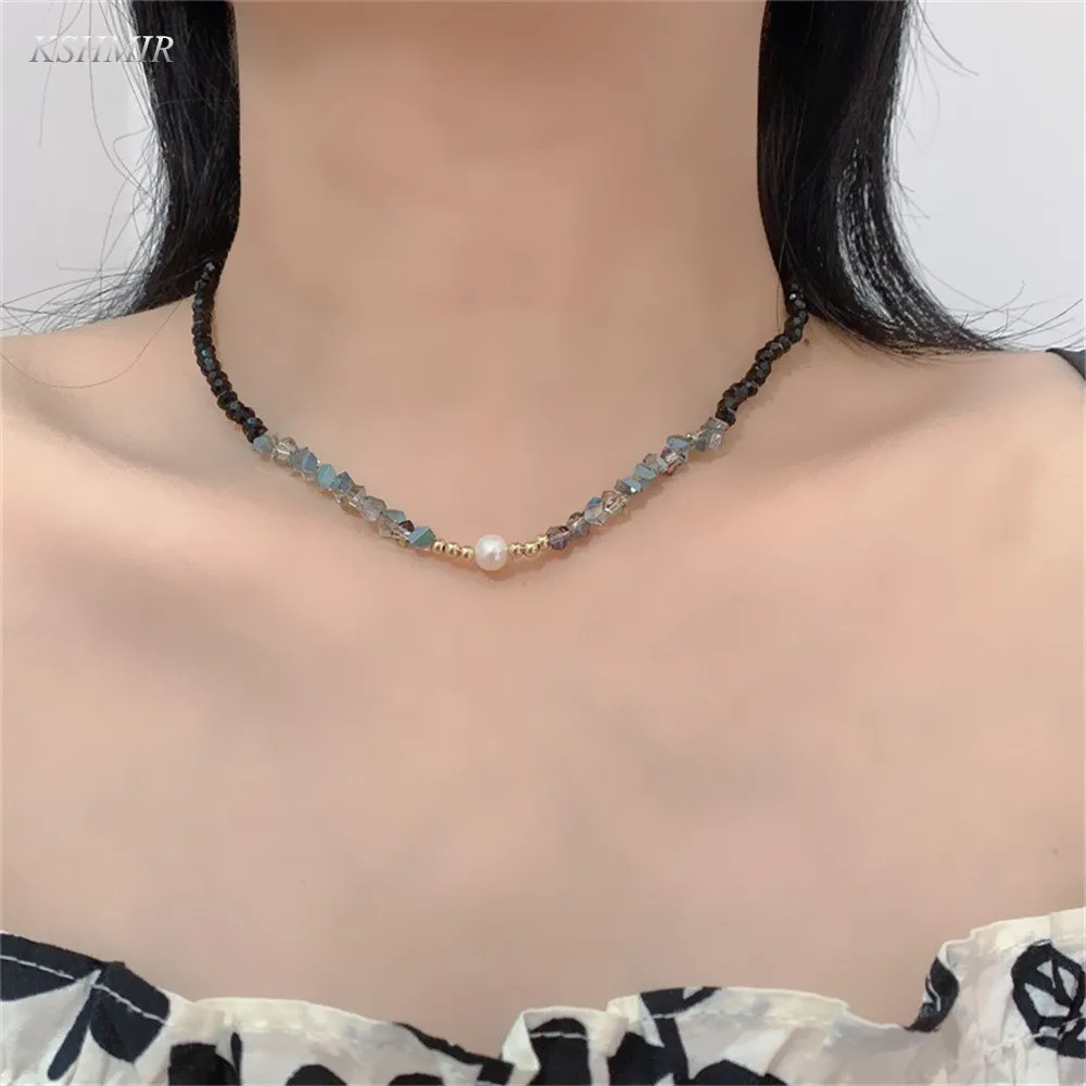 How to make collar necklace | DIY beaded collar | Designer jewelry making |  Beads art\vineeta mishra - YouTube