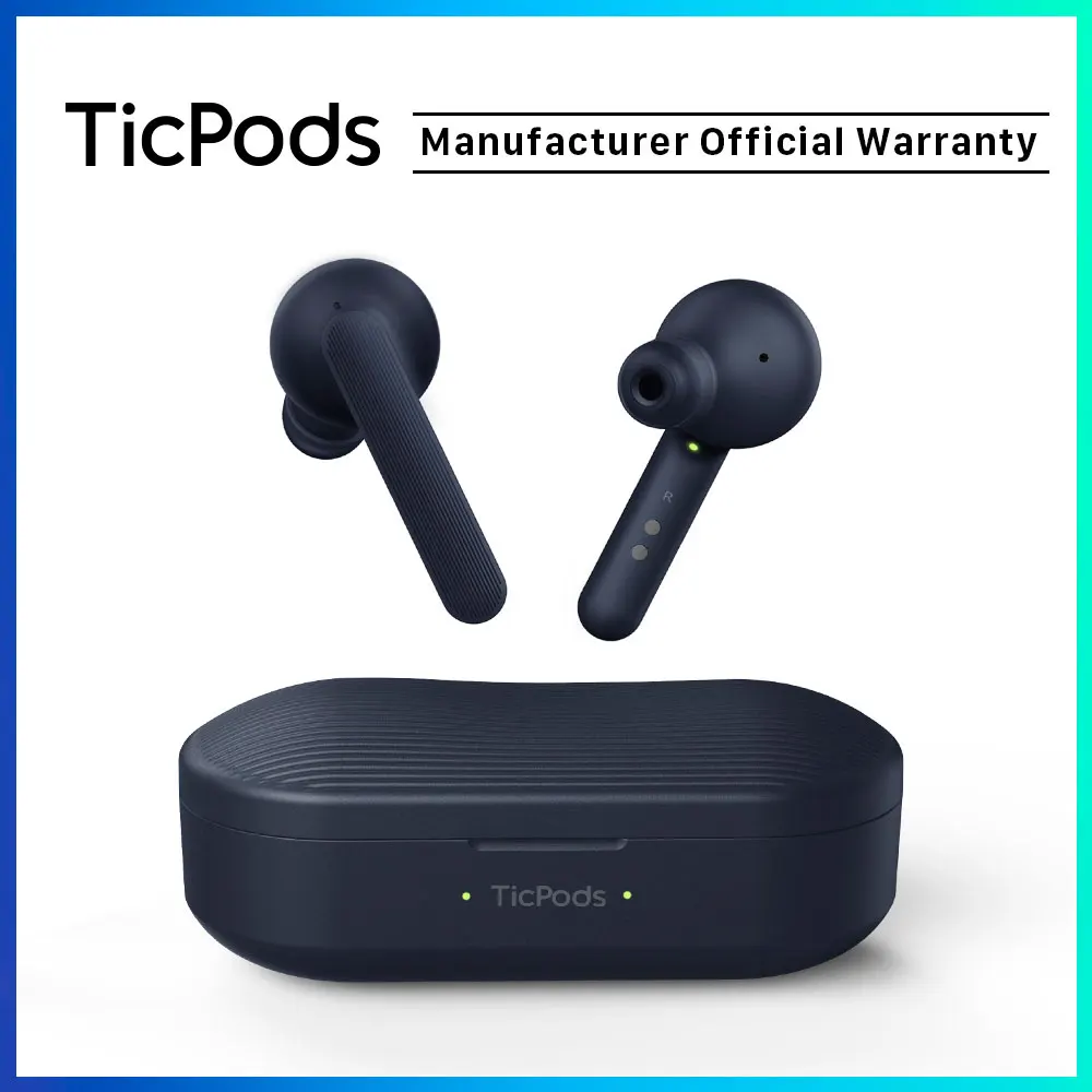 TicPods Бесплатная истинная Беспроводная Bluetooth наушники в ухо обнаружения 18 часов