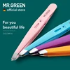MR.GREEN  Eyebrow Tweezer Colorful Hair Beauty Fine Hairs Puller Stainless Steel Slanted Eye Brow Clips Removal Makeup Tools ► Photo 1/5
