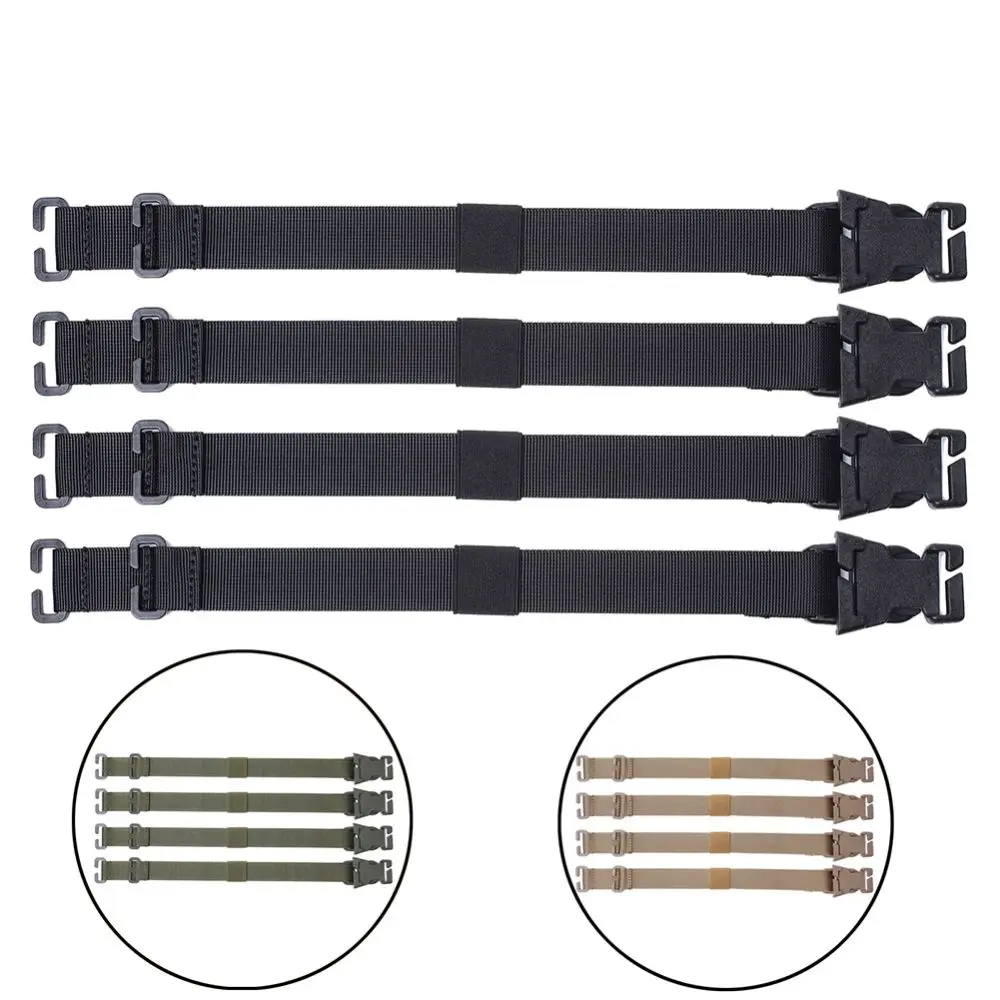 

Tactical Chest Rig / Vest Adapter Kit Set MOLLE Strap with Buckle Clips
