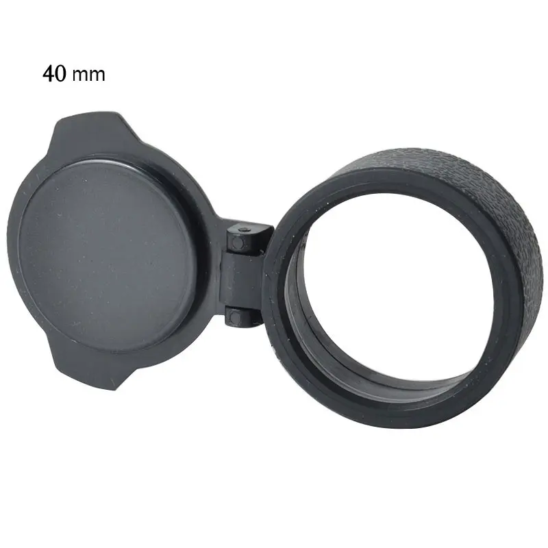 40mm Крепление для прицела прицел быстрый флип пружинный открытый объектив крышка защита глаз объективная Крышка для калибра принадлежности для охоты - Цвет: 40mm