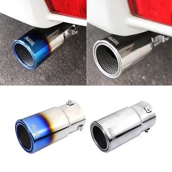 

Car Exhaust Muffler Stainless Steel Pipe Exhaust Tail Muffler Tip Pipe fit for Toyota Prado 2013-2019 Car accessories