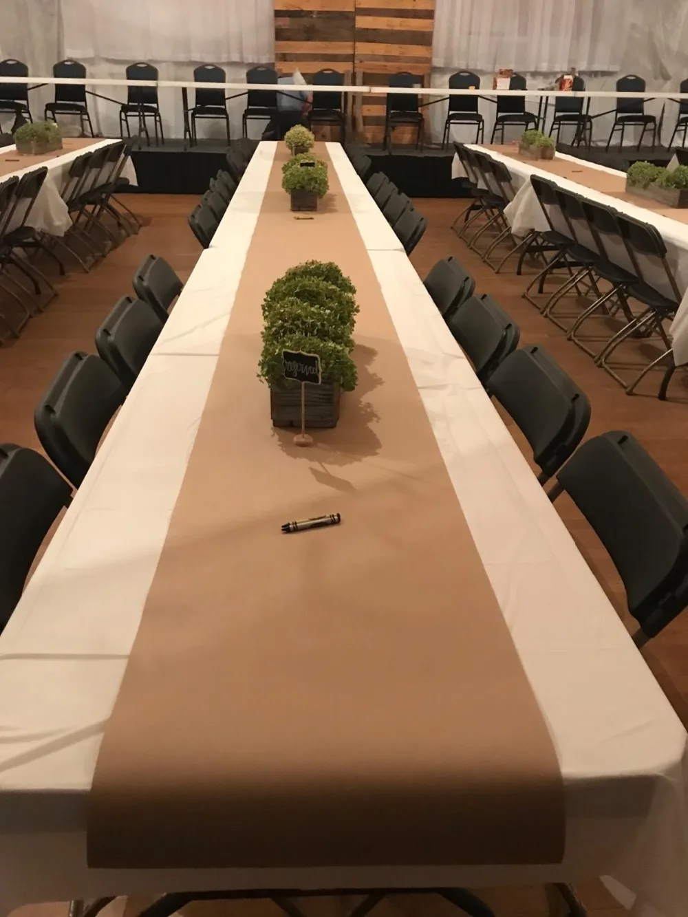 Papel de Embrulho Rolo para Festa de Aniversário do Casamento Metros Marrom Kraft Presente Embalagem Pacote Arte Artesanato 30 5 Papel p/ cópia