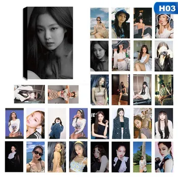 

30Pcs/set KPOP BLACKPINK Album Self Made Paper Lomo Card Photo Card Poster Photocard Fans Gift Collection Stationery Set