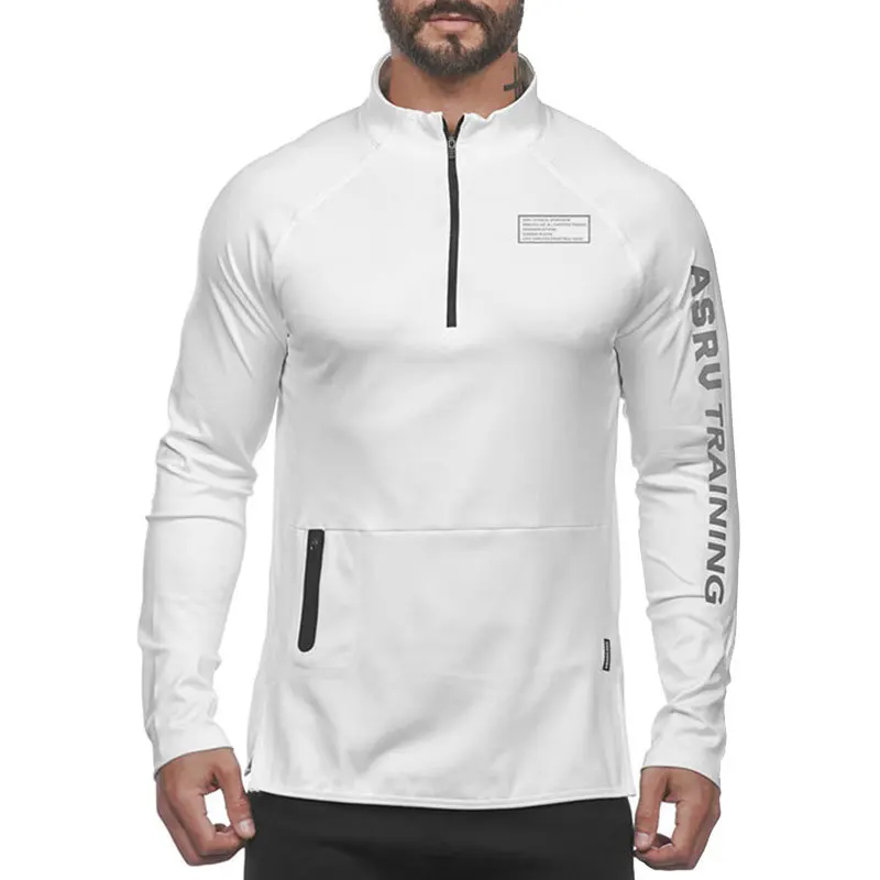 Men Sport Shirts Compression Long Sleeve Running GYM Jackets Breathable Quick Dry Running Fitness Training Sportswear Jerseys