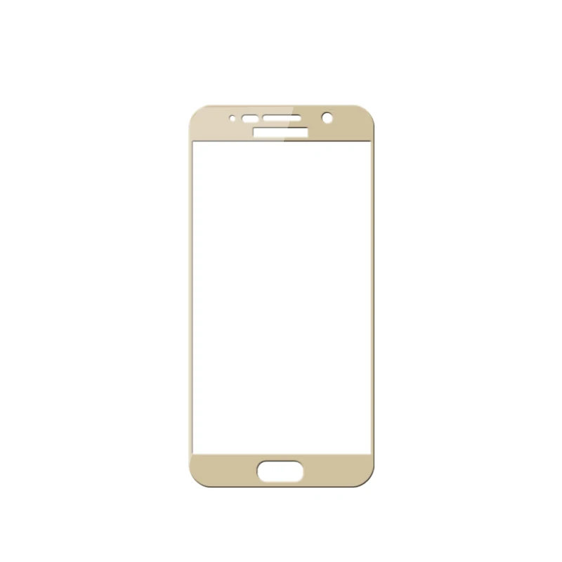 Золотой 2 шт Стекло для samsung S6 полное покрытие протектор экрана защитное закаленное стекло для samsung Galaxy S6 закаленное стекло - Цвет: Золотой