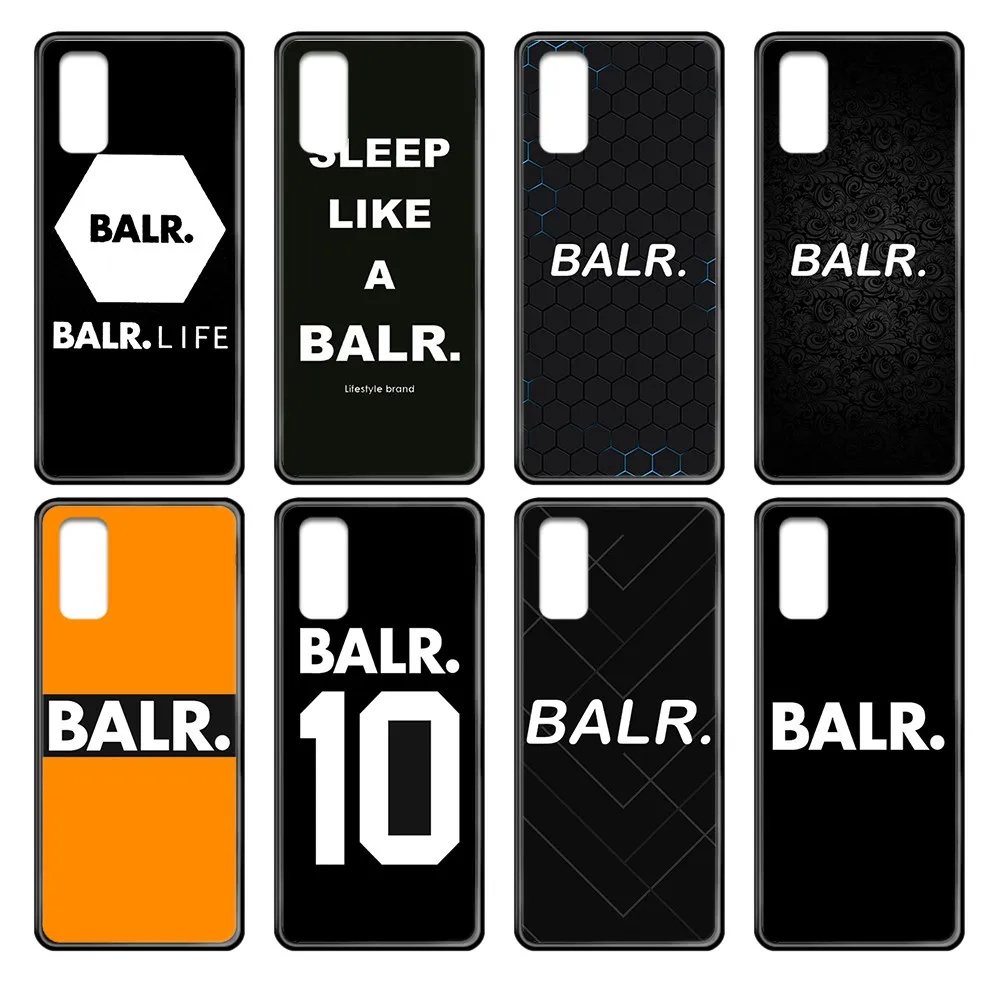 Люксовый бренд BALR ТПУ Роскошный футляр чехол для задней панели мобильного