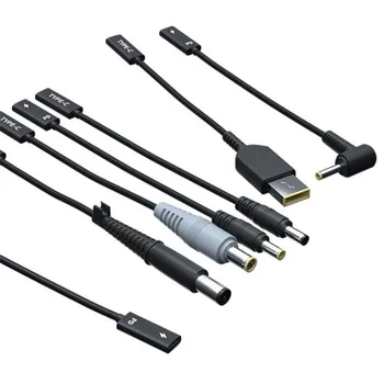 

USB 3.1 Type C USB Female to DC 7.9*5.0mm 4.0*1.35 5.5*2.5 2.1 Sqaure Male Power Charger Adapter Connector Adaptor for lenovo PD