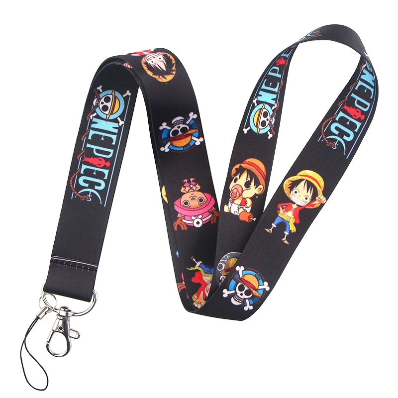 Homegaga Anime Pirate Lanyard Strap Cool Keys Phone ID Badge Holder Stylish Neck Lanyards for Lovers D2488 | Дом и сад