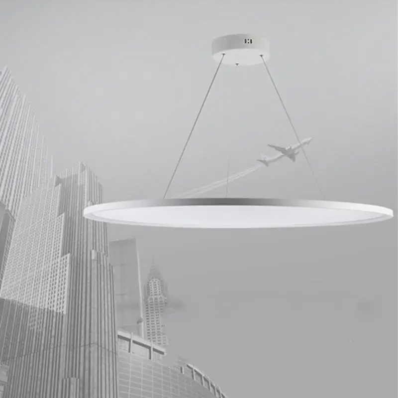 

Nordic Led Pendant Lights Creative Round Design Acrylic Droplight Kitchen Lights Hanging Loft Barber Shop Cafe Deco Pendant Lamp
