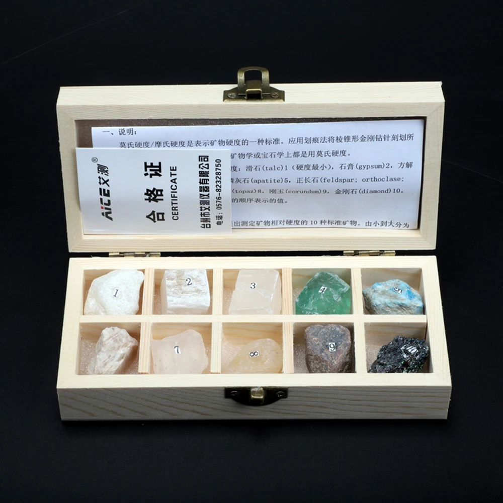 

(stone hardness tester) Morse hardness tester / Mohs hardness tester / mineral hardness specimen geological survey