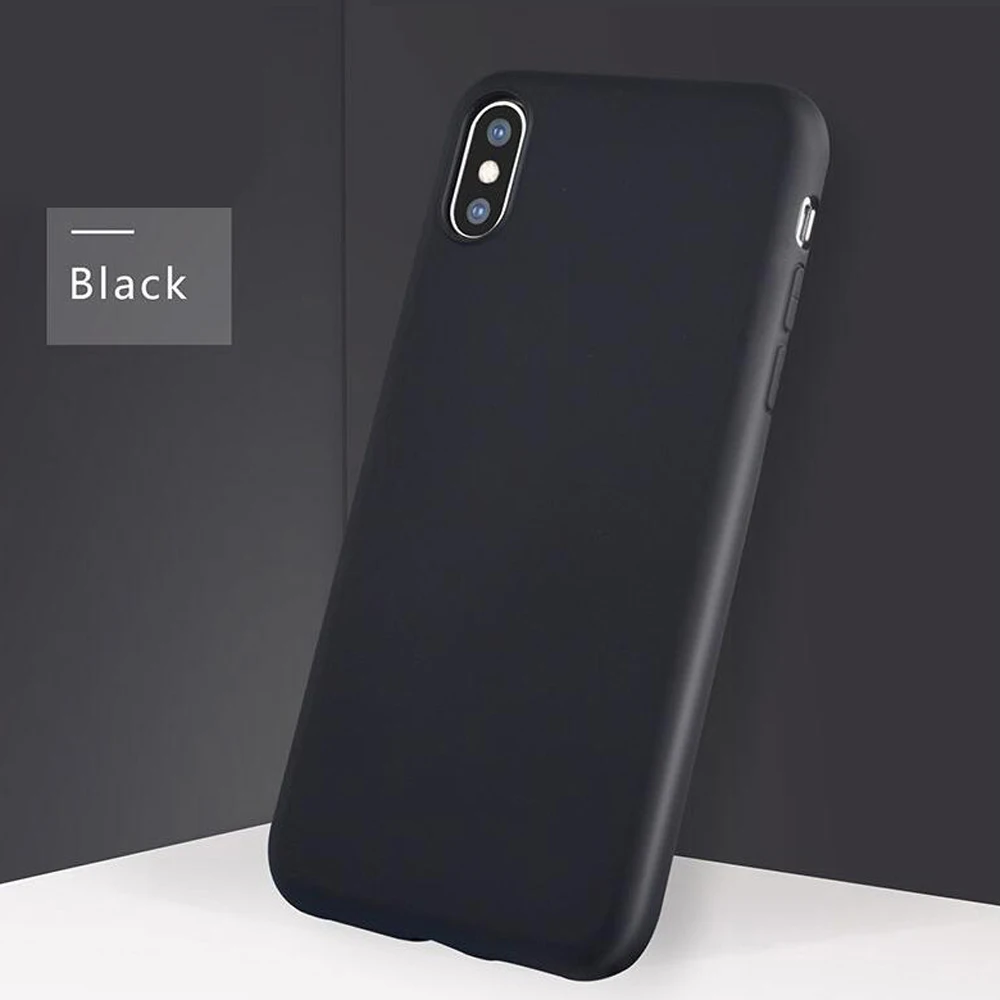 Силиконовый чехол для iPhone XR X XS Max чехол для Apple iPhone 7 8 Plus 6 6S чехол s для iPhone 11 Pro Max чехол официальная коробка