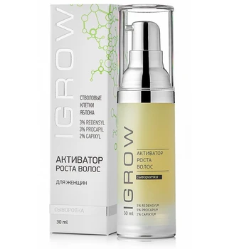 

Hair Growth Activator ILASH & IBROW, Igrow, 30 ml, for women