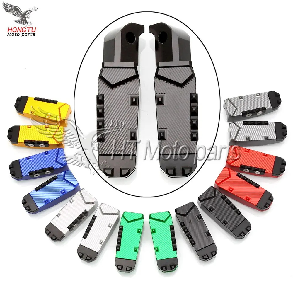 CNC 3D задняя подножка подножки педали для Yamaha YZF R25 R3 R15 MT-03 MT-25 MT-07 MT-09 FZ6 FZ1 T-MAX 500 530 XJ6 XS 700