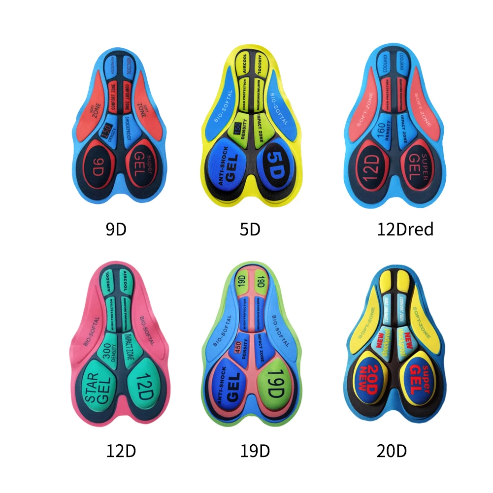 Road Bike Accessories Riding Base Cyclists Fashion Seat Pad Silicone Cushion Cycling Shorts Tights Bicycle Underwear Anti Shock
