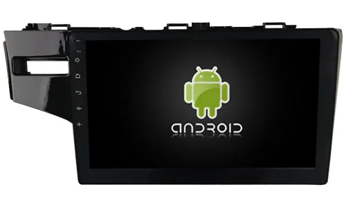 Clearance Car Multimedia Player 10.2inch IPS Screen Monitor GPS tape recorder Bluetooth Android 9.0 For HONDA FIT JAZZ 2014 Auto Audio 1