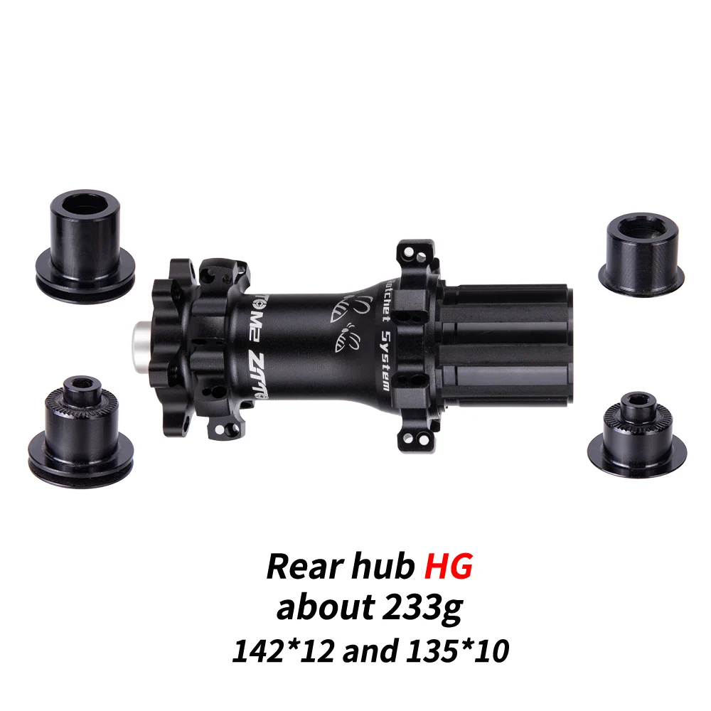 M2 Rear hub HG 28 отверстий M2 MTB Straightpull концентратор Сверхлегкий 54 Т трещотка MS HG XD микро сплайн сердечник для 12 Скоростей QR через ось 28h велосипедные концентраторы - Цвет: M2 Rear hub HG