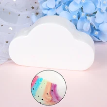 Новые Натуральные пузыри для ванны мяч Радуга облако соль эфирное масло мяч для купания пузырь Отшелушивающий увлажняющий уход за кожей реквизит