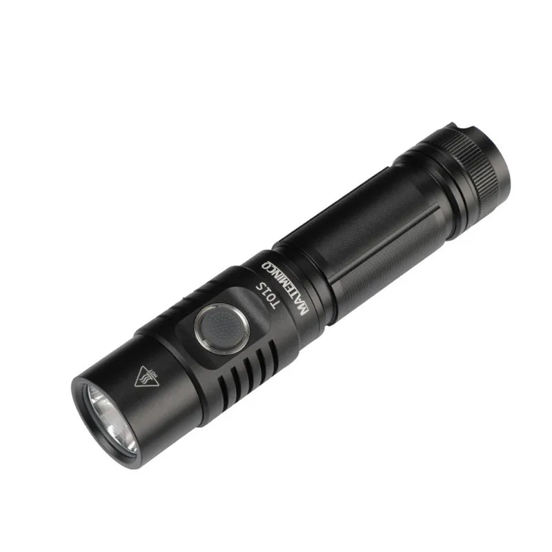 Перезаряжаемый тактический фонарик Mateminco T01S EDC 21700 с аккумулятором для самозащиты