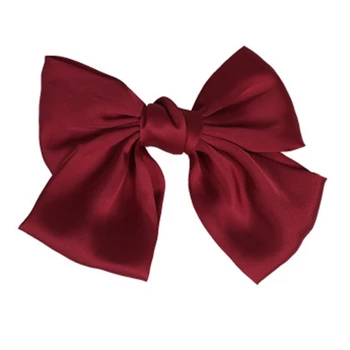 

5PCS Red Big Bow Hairpin Back of the Girl Hair Accessories Japanese Hairpin Top Clip Headdress Clip
