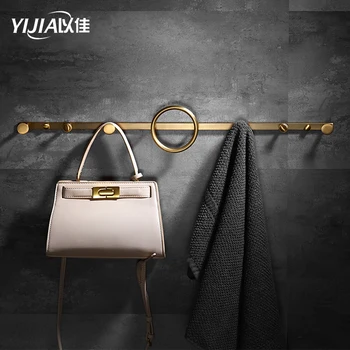

Brass Coat Hat Clothes Robe Holder Rack Hook Wall Hanger Coat Hooks Wall Mounted Bedroom hanger