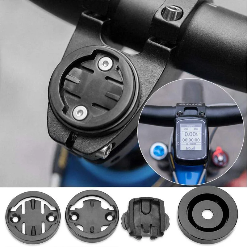 Bike Computer Mount MTB Code Table Base Holder Stem Top Cap Cycling Stopwatch GPS Speedometer For Garming Bryton Cateye
